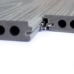 Sale C-Wood Vlonderplank composiet semi massief co-extrusie 2,1 x 14 cm Loft Grey naadloos