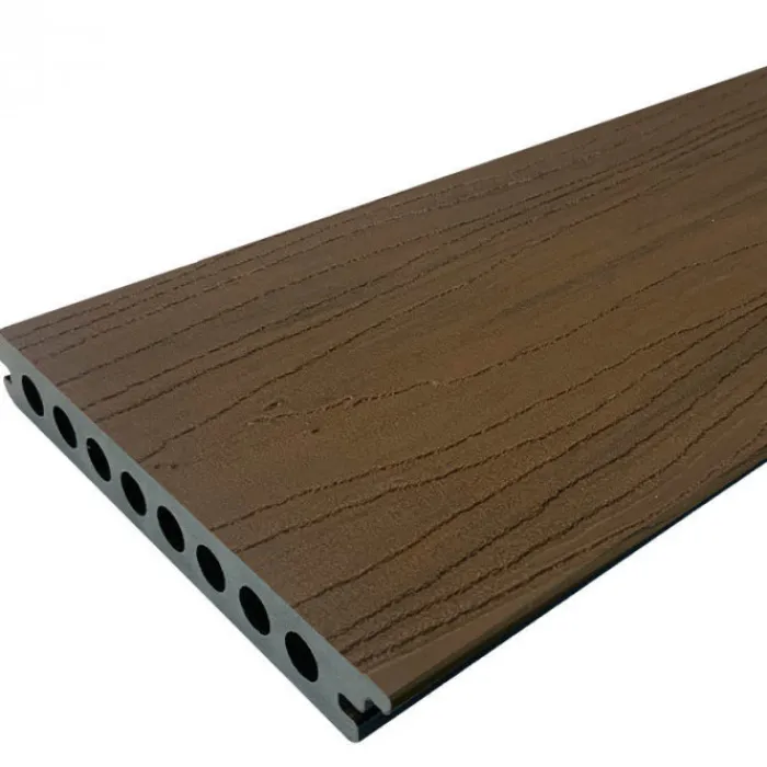 New C-Wood Vlonderplank composiet semi massief co-extrusie 2,1 x 14 cm Midnight Oak naadloos