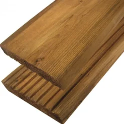 Online Elephant Vlonderplank geimpregneerd Vuren bruin 2,8 x 14,5 cm groef/vlak