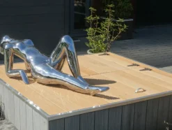 Best Smaragd Vlonderplank totaalpakket hardhout Bankirai 2,8 x 14,5 cm (4,90 mtr) groef/vlak