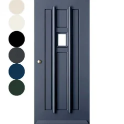 Best Austria Voordeur City Line - Delft stomp dekkend voorbehandeld grijs