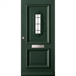 Outlet Austria Voordeur City Line - Hoorn - stomp - dekkend voorbehandeld grijs