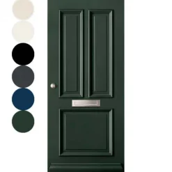 New Austria Voordeur City Line - Maastricht stomp dekkend voorbehandeld grijs