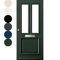 Outlet Austria Voordeur City Line - Middelburg stomp dekkend voorbehandeld grijs