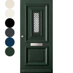 New Austria Voordeur City Line - Wassenaar stomp dekkend voorbehandeld grijs