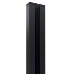 Outlet Elephant Wandprofiel Modular/Mix & Match zwart aluminium 2,5 x 6,8 x 200 cm