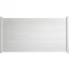 C-Wood Zelfbouw schutting composiet Modular wit - wit alu accessoires (180 x 97 cm)